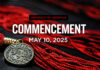 A UofL tassell. Graphic reads: "Commencement May 10, 2025"