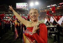 Morgan Proctor, UofL baton twirler and nursing graduate