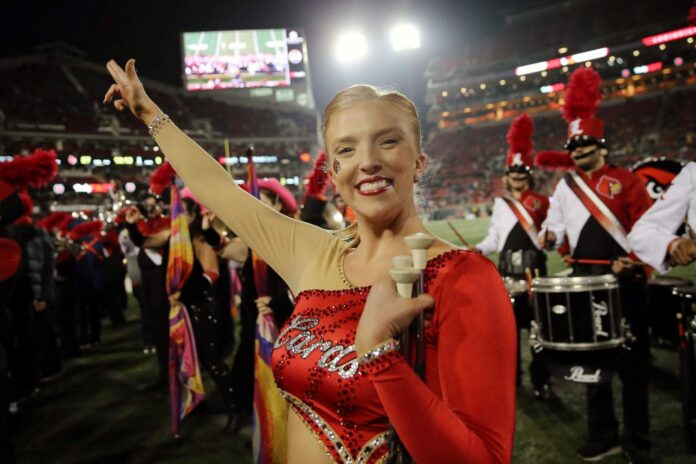 Morgan Proctor 1500 Morgan Proctor, UofL baton twirler and nursing graduate
