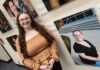Isabella Gliatti, a UofL biology student is a featured face in the Positive Exposure photo exhibit.