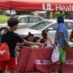 Participants at a Louisville Community of Care Project health fair
