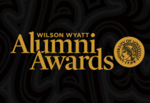 image with UofL's Minerva symbol