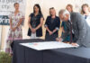 Aruni Bhatnagar, director, Christina Lee Brown Envirome Institute, signing the Greenprint Charter on Aug. 20, 2025.