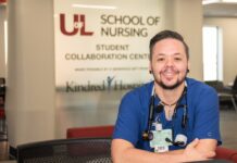 Kasen Meek is enrolled in the accelerated LPN to BSN nursing program at UofL.