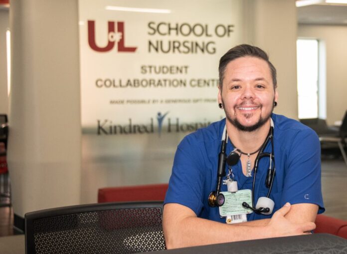 Kasen Meek is enrolled in the accelerated LPN to BSN nursing program at UofL.