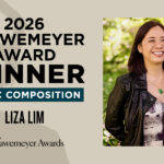 Announcement of Liza Lim as the winner of the 2026 Grawemeyer Award for Music Composition.
