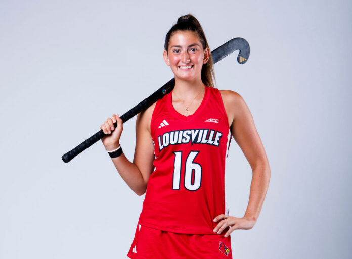 Izzy Bianco Field hockey athlete in uniform