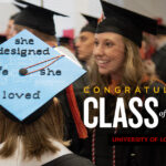 UofL to honor 2,500+ graduates at Dec. 12 Commencement ceremony Graduates in black caps and gowns.