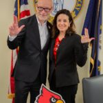 President Gerry Bradley and Provost Katie Cardarelli