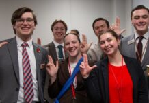 UofL legislative interns, leaders participate in Cardinals at the Capitol UofL students take part in Cardinals at the Capitol on Feb. 26.