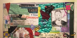 Artwork representing the mission of Kent School of Social Work and Family Science