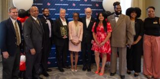 A group of students and leaders together.