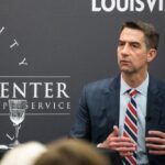 Sen. Tom Cotton visits the McConnell Center.