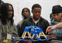 Cardinals Rising program helps future Cards take flight Cardinals Rising students Jeffery Durham, Aaron Bradford Jr, Malakhai Pettigrew and Jamaal Haskins participate in a building project as part of the Cardinals Rising summer camp 2026.